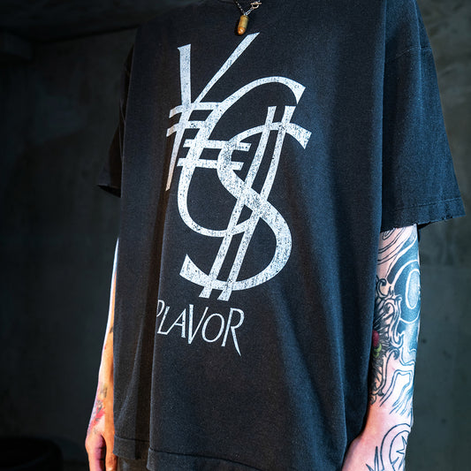 ¥€$ H/S TEE / BLACK