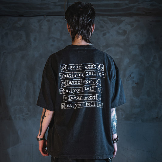YIN AND YANG H/S TEE / BLACK
