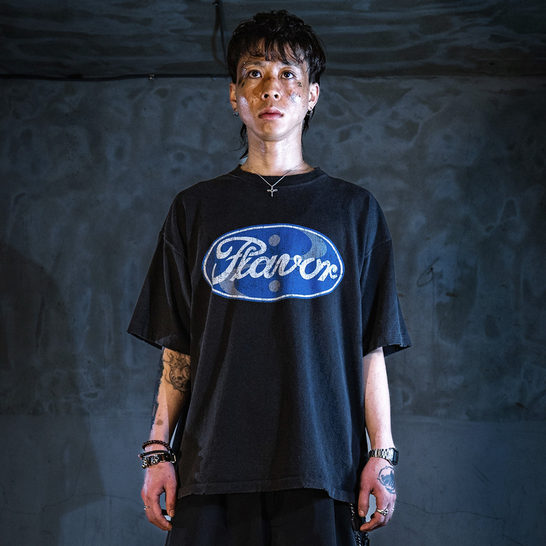 YIN AND YANG H/S TEE / BLACK