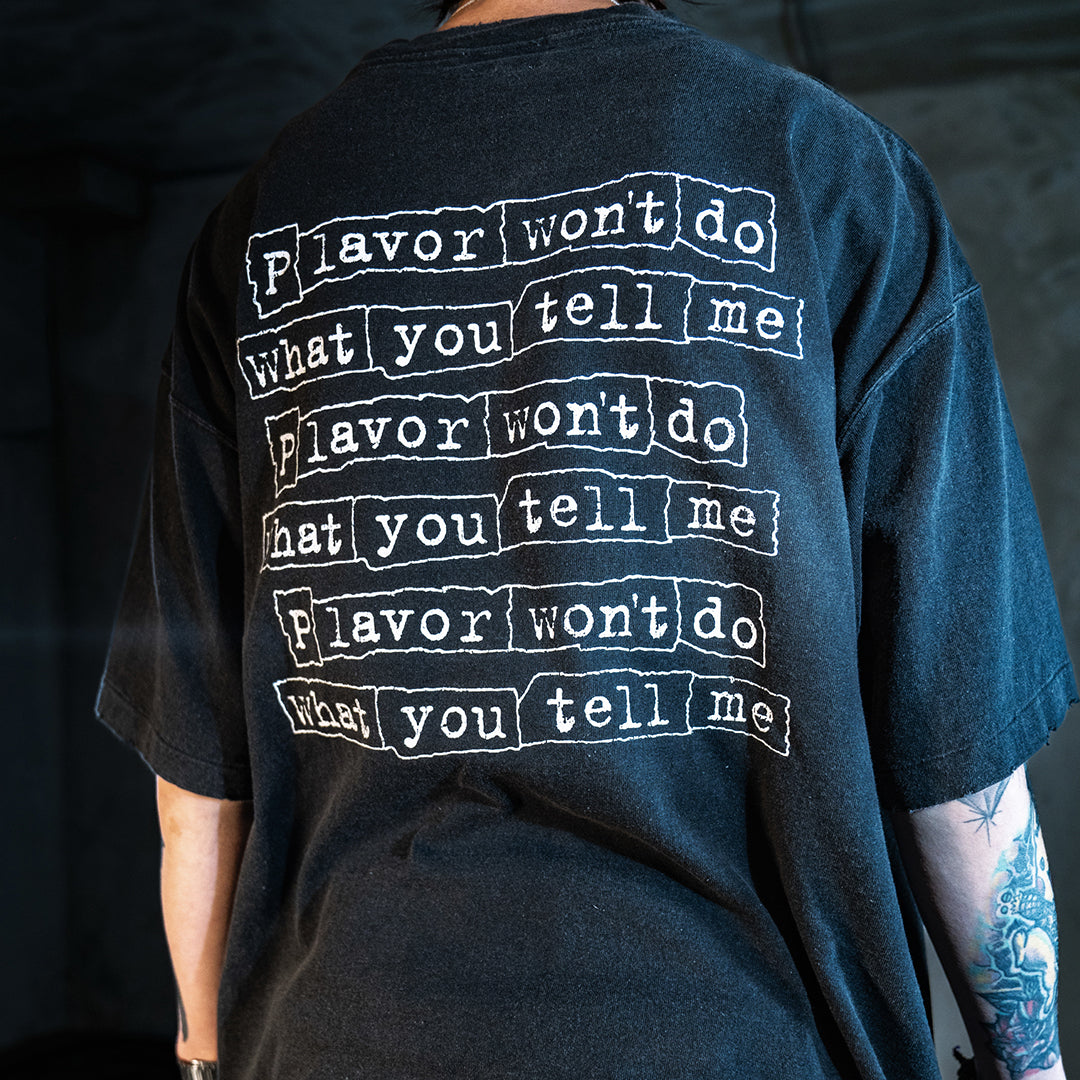YIN AND YANG H/S TEE / BLACK